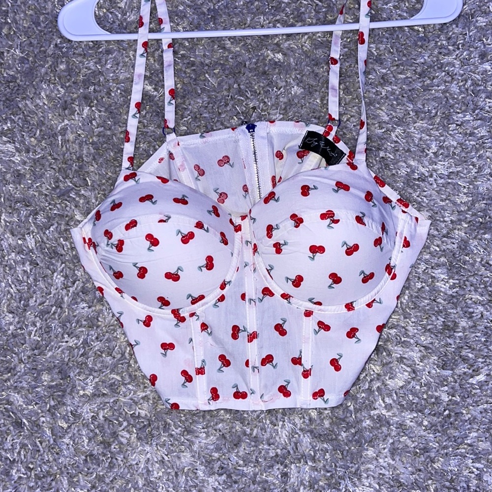 Brand New Cherry Corset